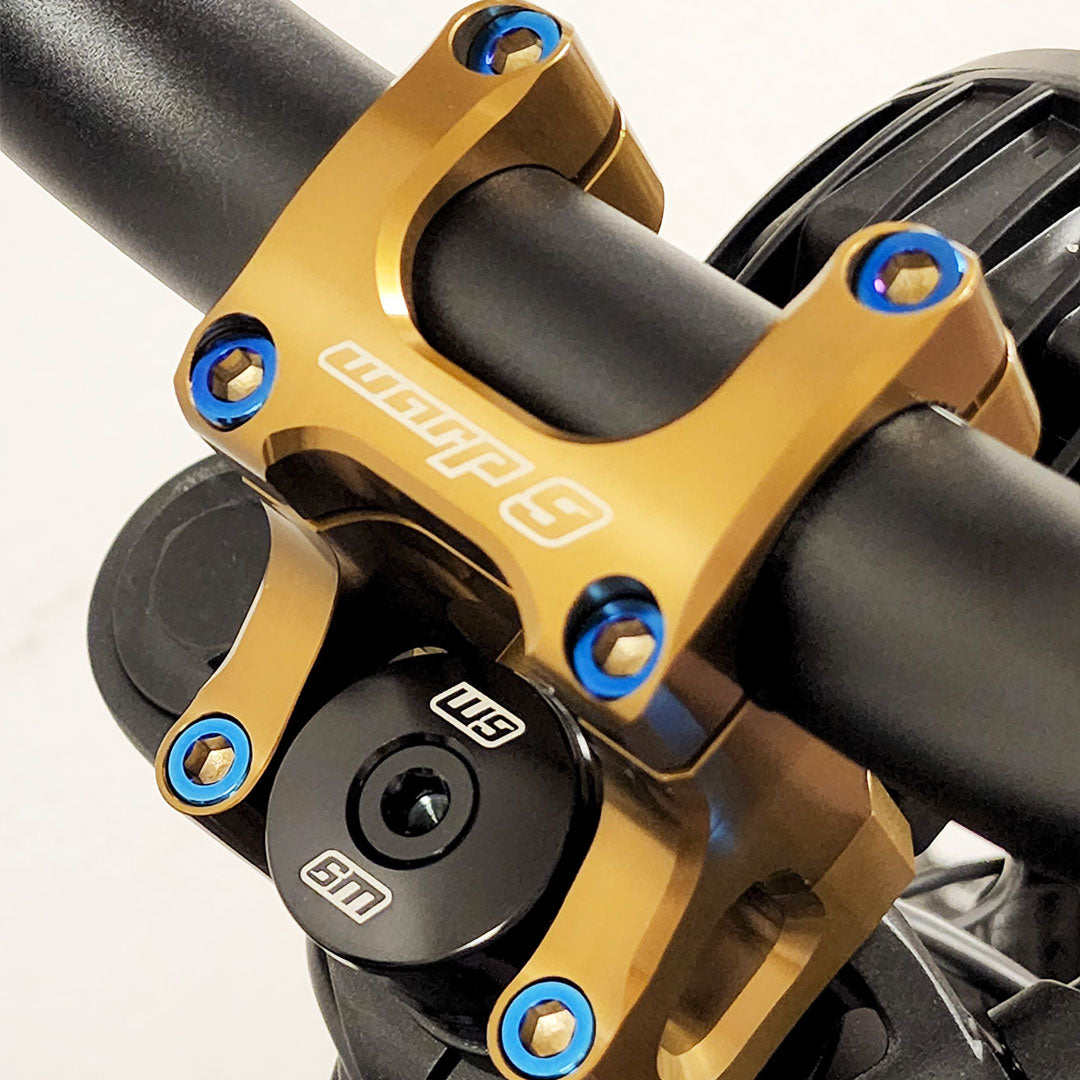 Titanium Bolt Kit Bar Mount Sur-Ron Light Bee, Segway X260, Talaria Sting MX3/MX4 - Warp 9