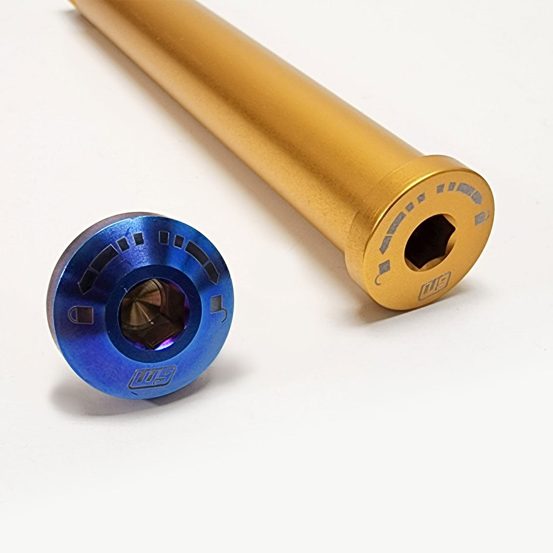 Titanium RST Fork Front Axle For Sur-Ron, Talaria