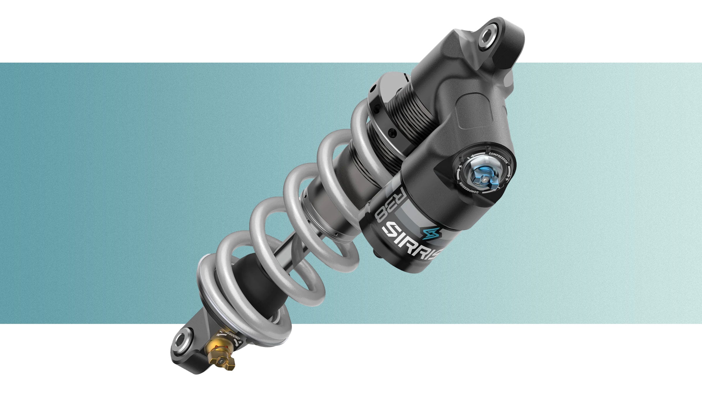 New Sirris R38 Shock For E Ride Pro, Surron Light Bee X, Arctic Leopard