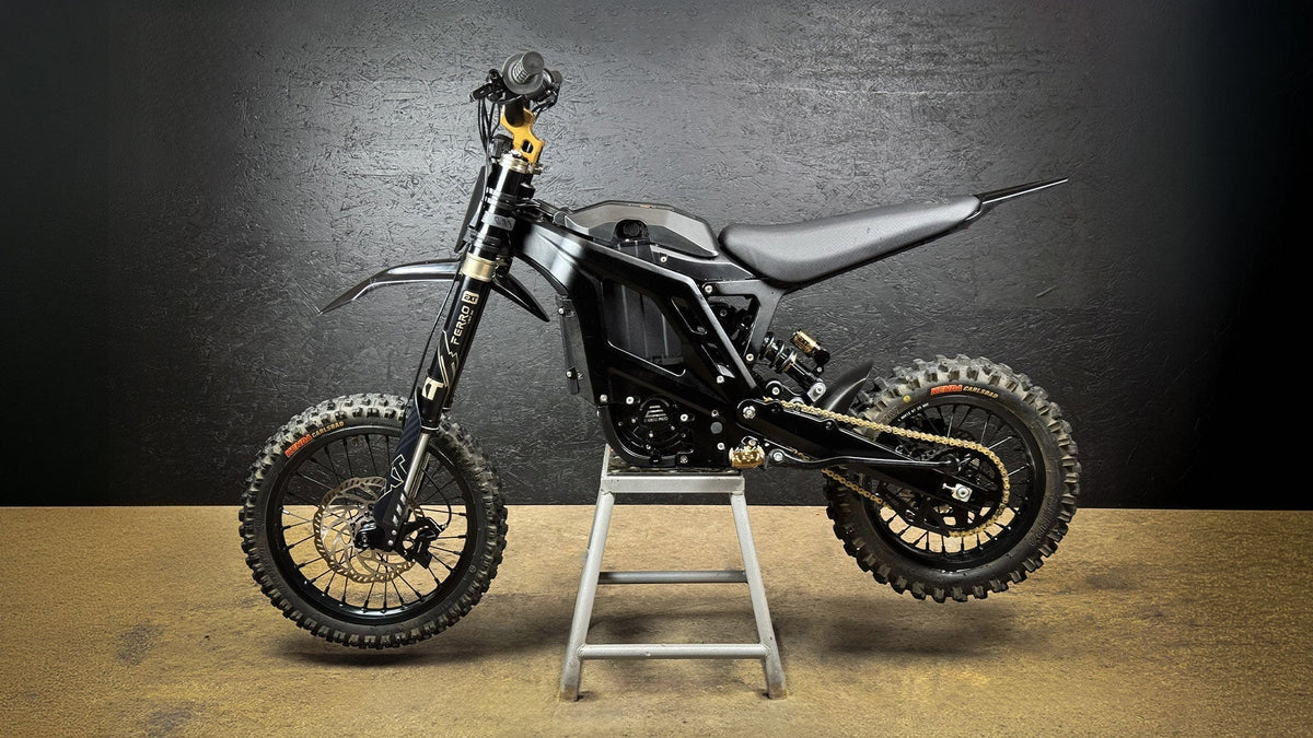EXT Suspension package for E Ride Pro Mini R with Ferro Mini EMX fork and Vecta rear shock
