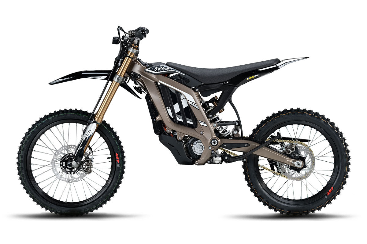 2026 Surron Light Bee 2 lightweight electric dirt bike (desert brown)