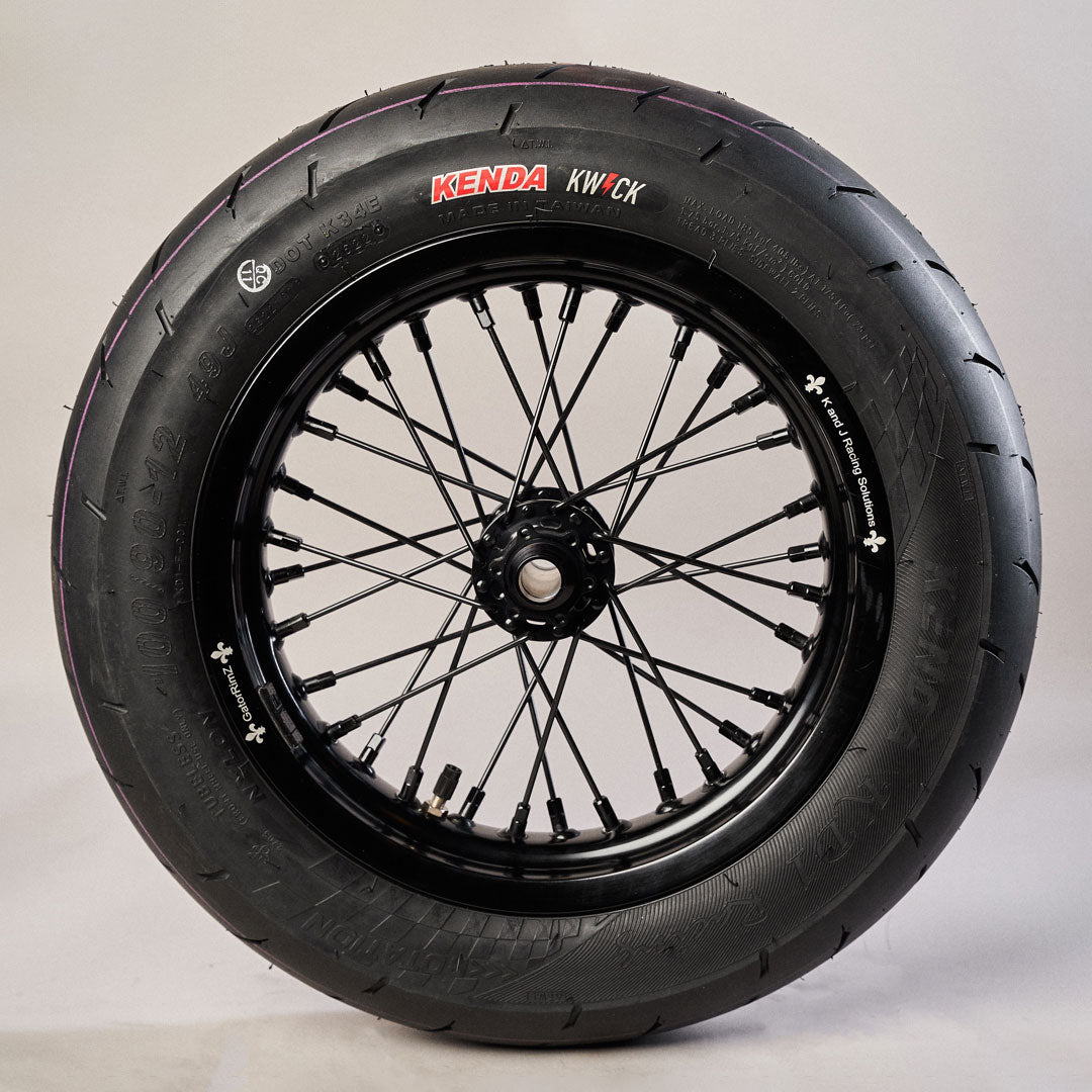 12/12 Supermoto Complete Wheel Set for Sur-Ron, Segway, Talaria, E Ride Pro