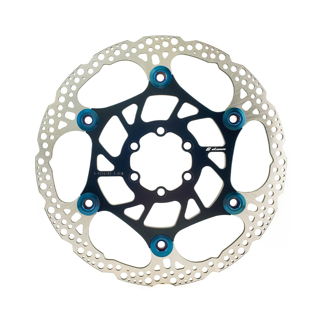 220mm x 2.3mm Floating Rear Brake Rotor Upgrade For Sur-Ron, Talaria - Warp 9