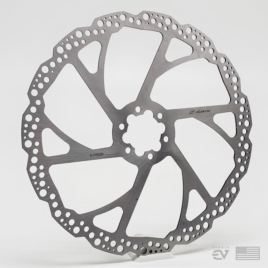 Sur-Ron Segway Talaria 220mm x 1.8mm Fixed Front Rotor by Warp 9 at DarwinEV.com