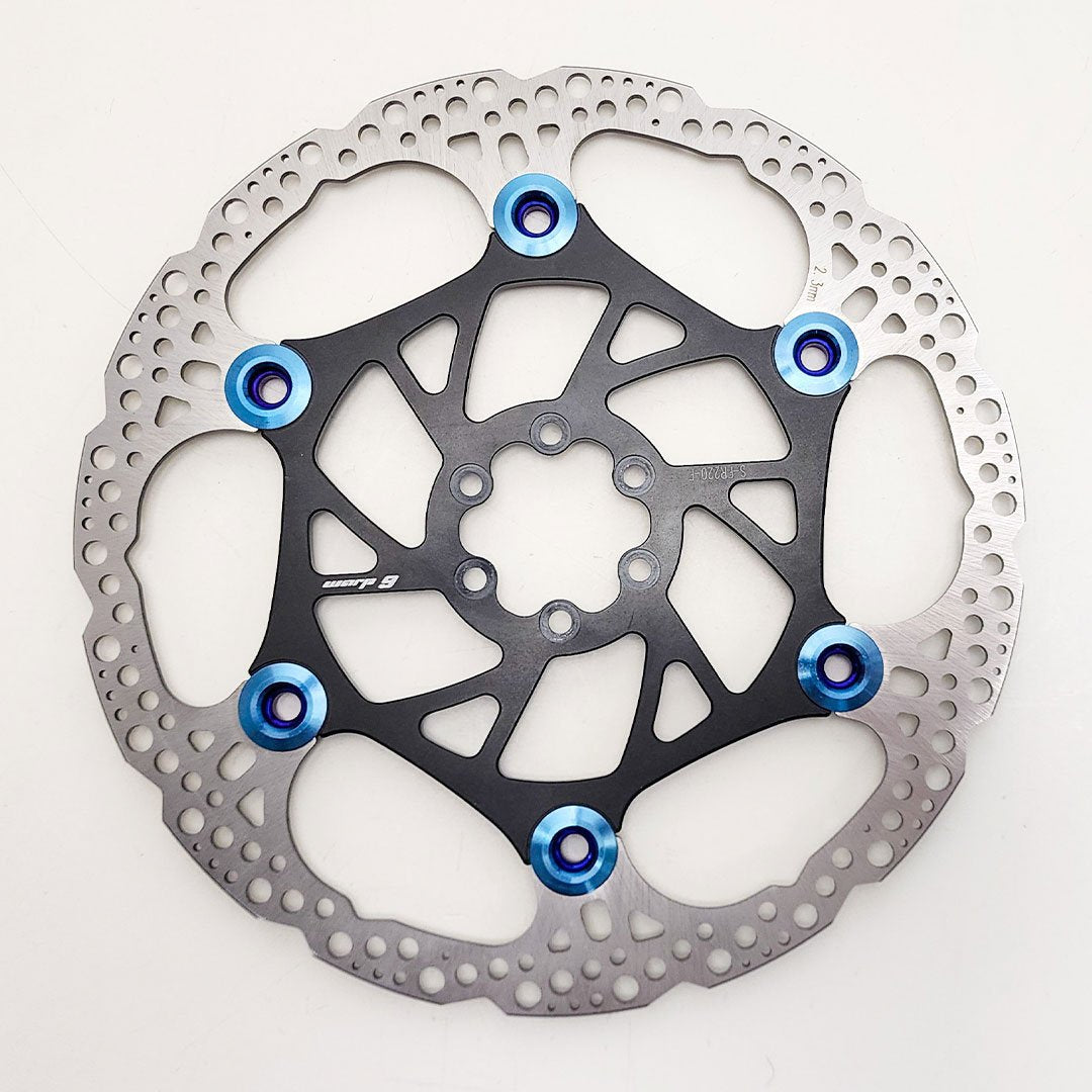 Sur-Ron Segway Talaria 220mm x 2.3mm Floating Front Rotor by Warp 9 at DarwinEV.com