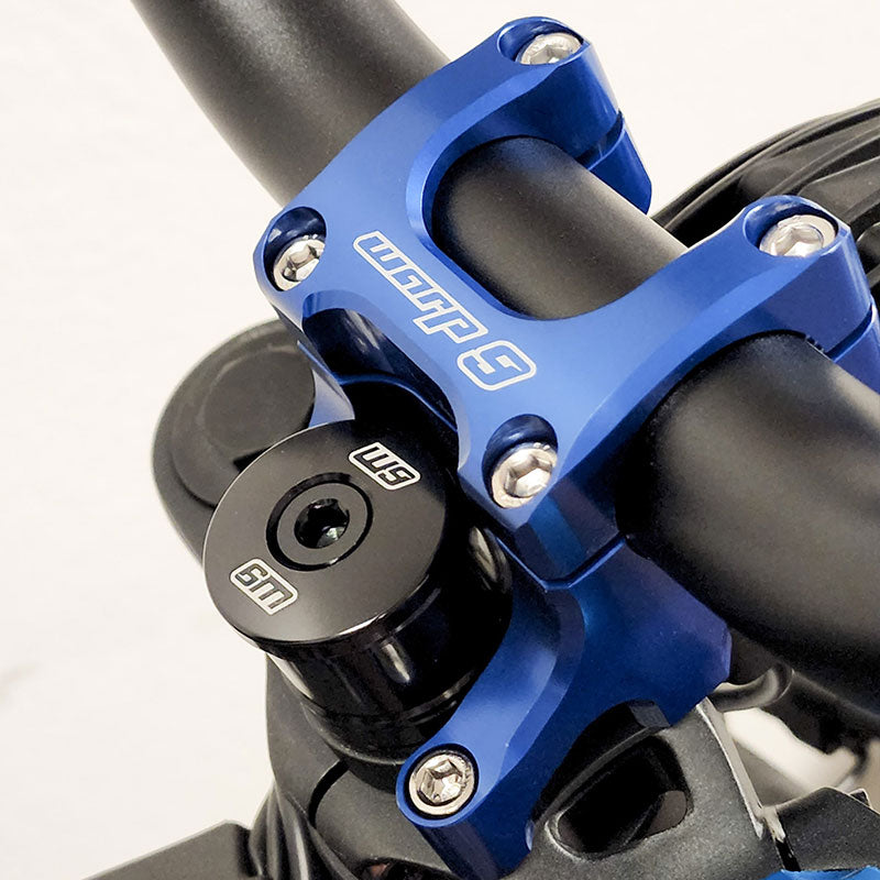 Blue Handlebar Mount For Sur-Ron / Segway / Talaria Electric Bikes - Warp 9 - Darwin EV