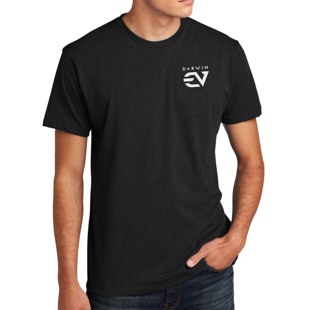 Darwin EV T-Shirt E-Moto Brands (front)