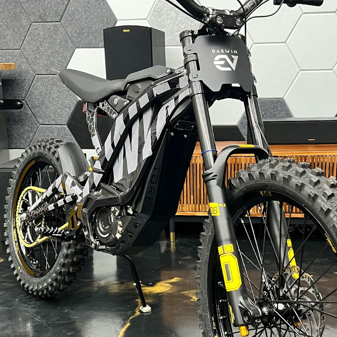 Darwin EV Custom Sur-Ron Light Bee Torp TC500 Controller Nexbat 72V Battery - DarwinEV.com