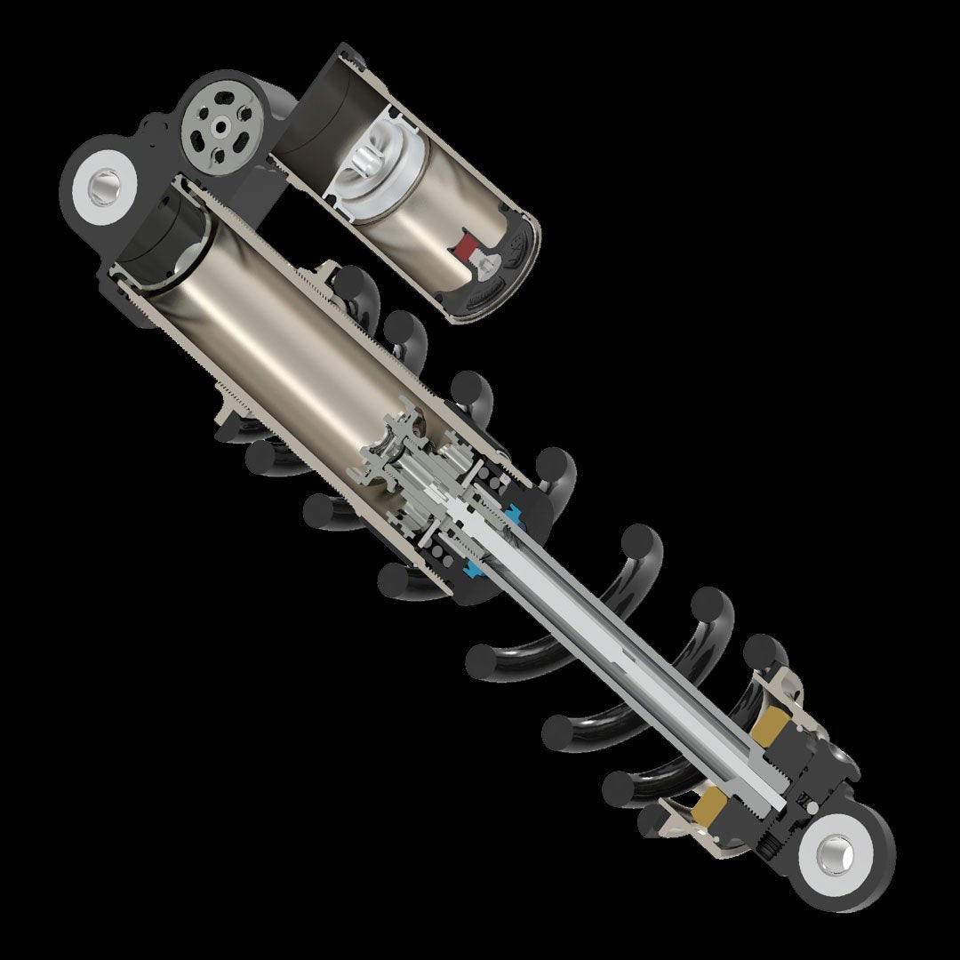 EXT Arma E-MX Rear Shock Sur-Ron, Segway, Talaria - Inside Diagram