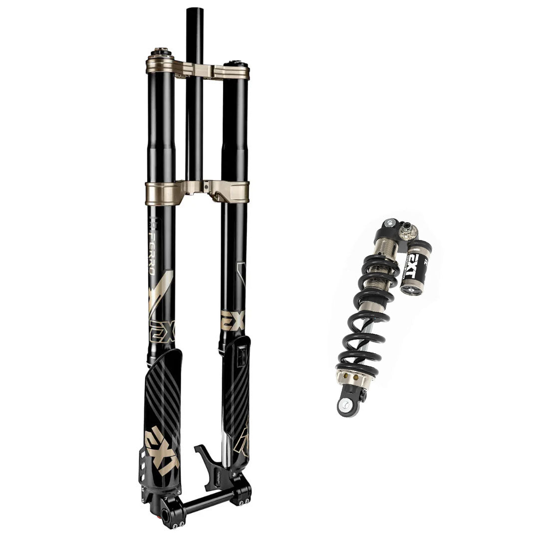 EXT Ferro Fork + Arma Shock E-Moto Suspension Set
