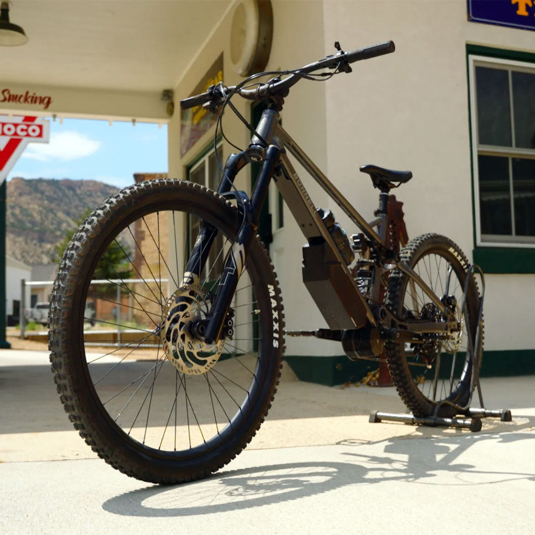 EXT Suspension Package for Bonnell 775 AM electric mountain bike - EXT Era V2.1 Fork + Vecta Shock
