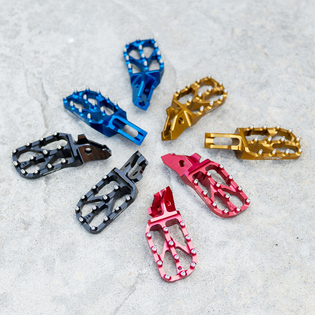 Elite Foot Pegs For Surron Ultra Bee By Warp 9 | Darwin EV