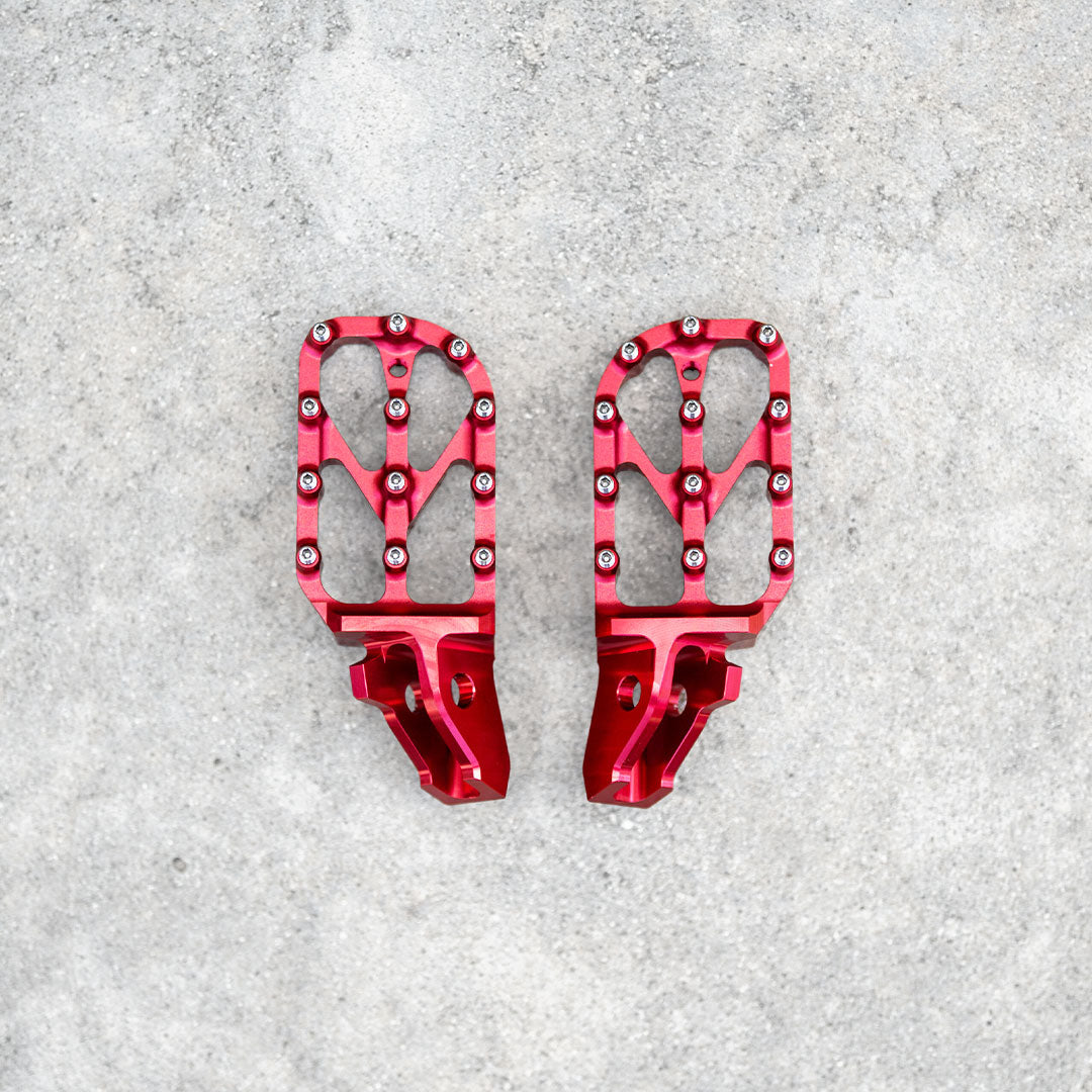 Red Foot Pegs Sur-Ron Ultra Bee - Warp 9