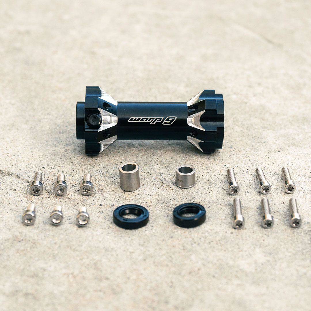 Black Jackshaft Upgrade For Sur-Ron Light Bee / E Ride Pro - Warp 9
