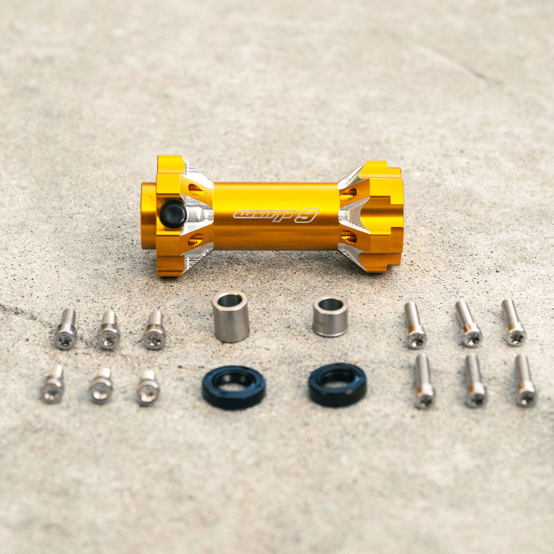 Gold Jackshaft Upgrade For Sur-Ron Light Bee / E Ride Pro - Warp 9