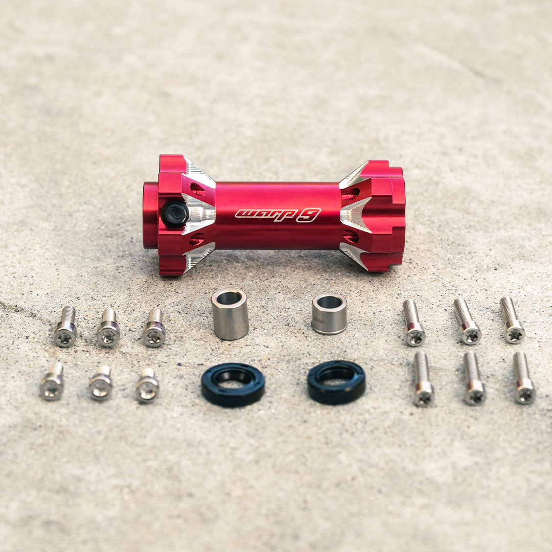 Red Jackshaft Upgrade For Sur-Ron Light Bee / E Ride Pro - Warp 9