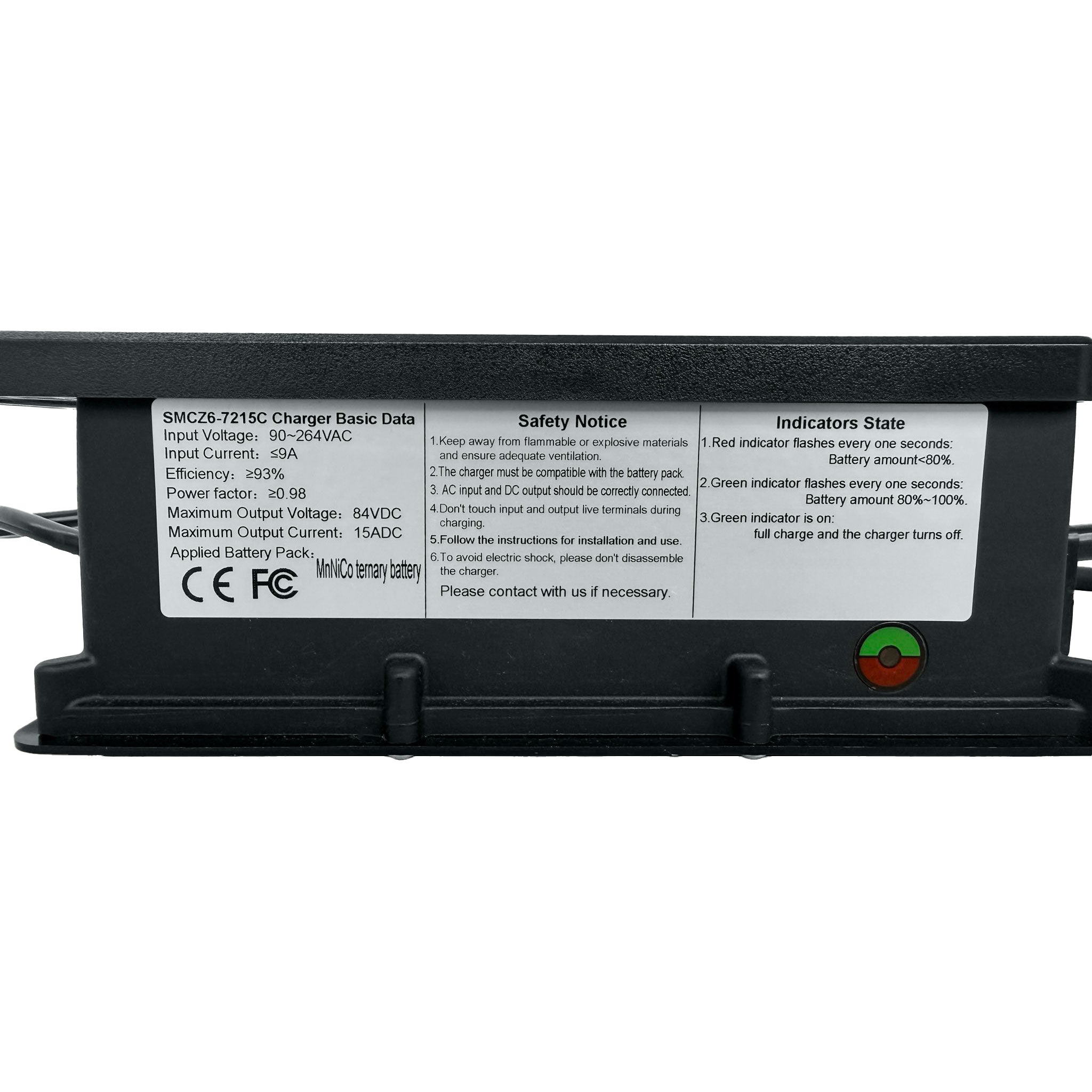 Nexbat 72V Fast Battery Charger: Sur-Ron Light Bee