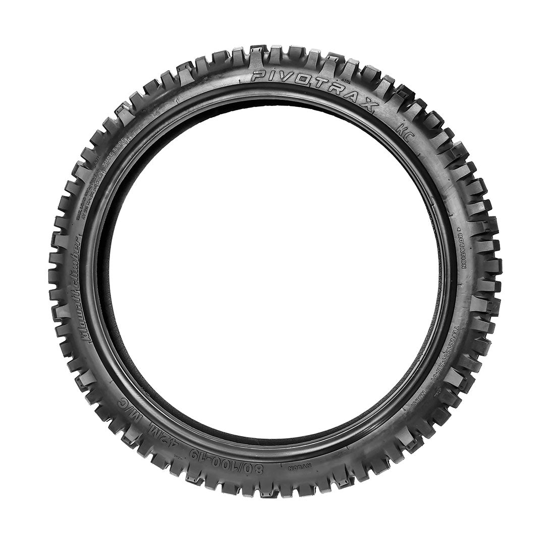Pivotrax KC 80/100-19 Rear Tire for 19" Sur-Ron, Segway, Talaria, E Ride Pro electric dirt bike wheels (e-moto)