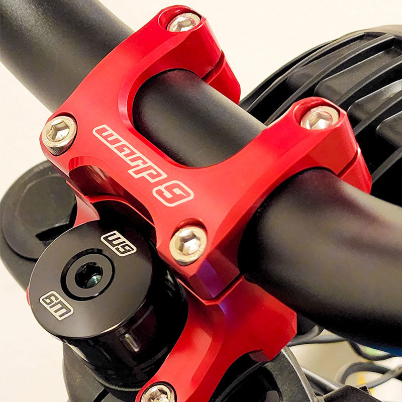 Red Handlebar Mount For Sur-Ron / Segway / Talaria Electric Bikes - Warp 9 - Darwin EV