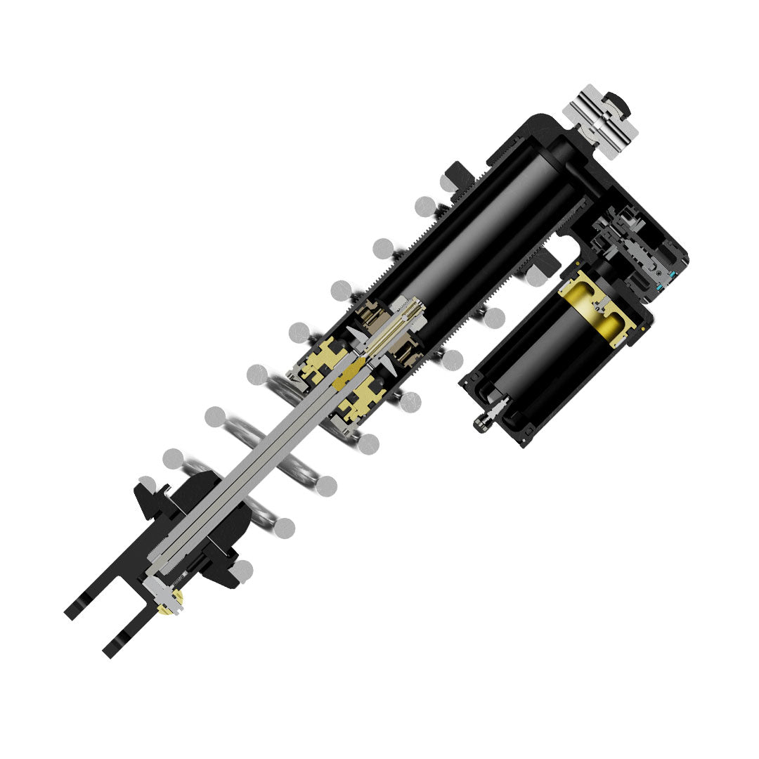 Sirris R46 Shock Suspension Upgrade For Sur-Ron Ultra Bee - cross section