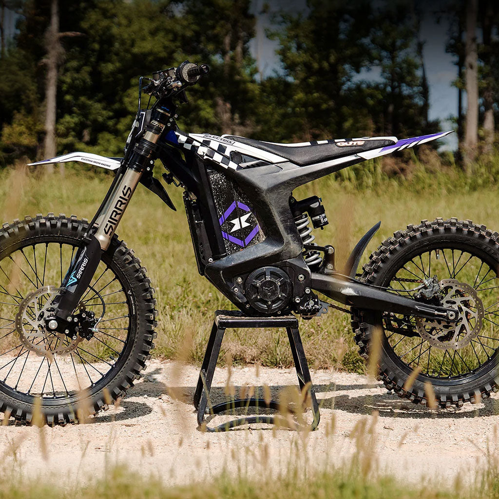 Sirris Suspension: Arctic Leopard XE Pro R electric dirt bike