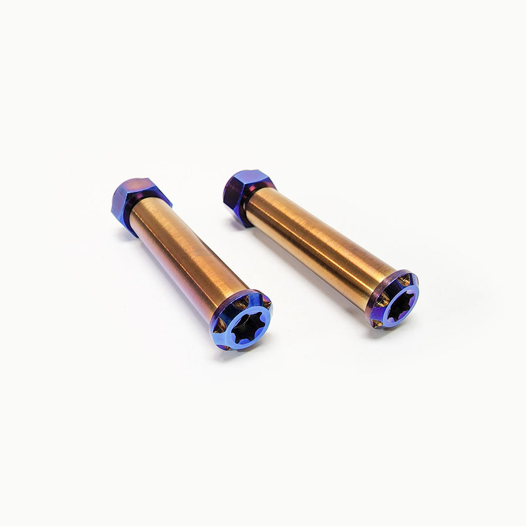 Titanium Foot Peg Pivot Pins for Sur-Ron Ultra Bee electric motorbike