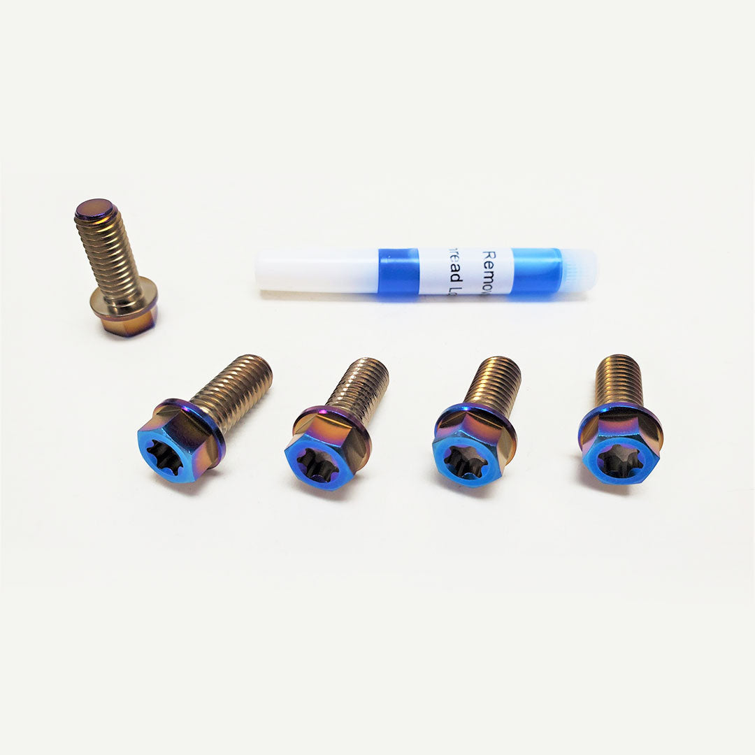 Titanium Rear Sprocket Bolt Kit For Sur-Ron / Talaria - Warp 9