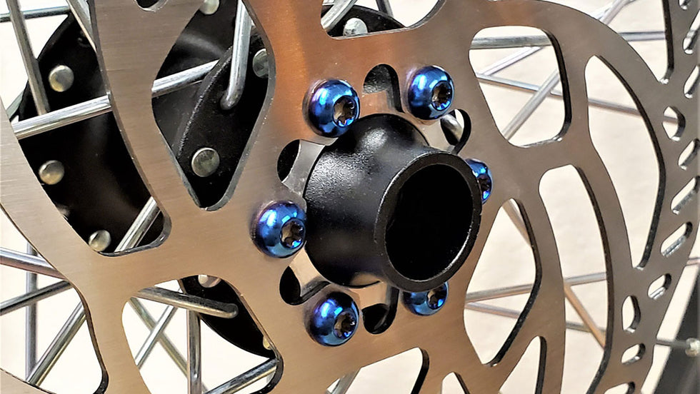 Titanium Rotor Bolts: Surron LBX, Talaria – Darwin EV