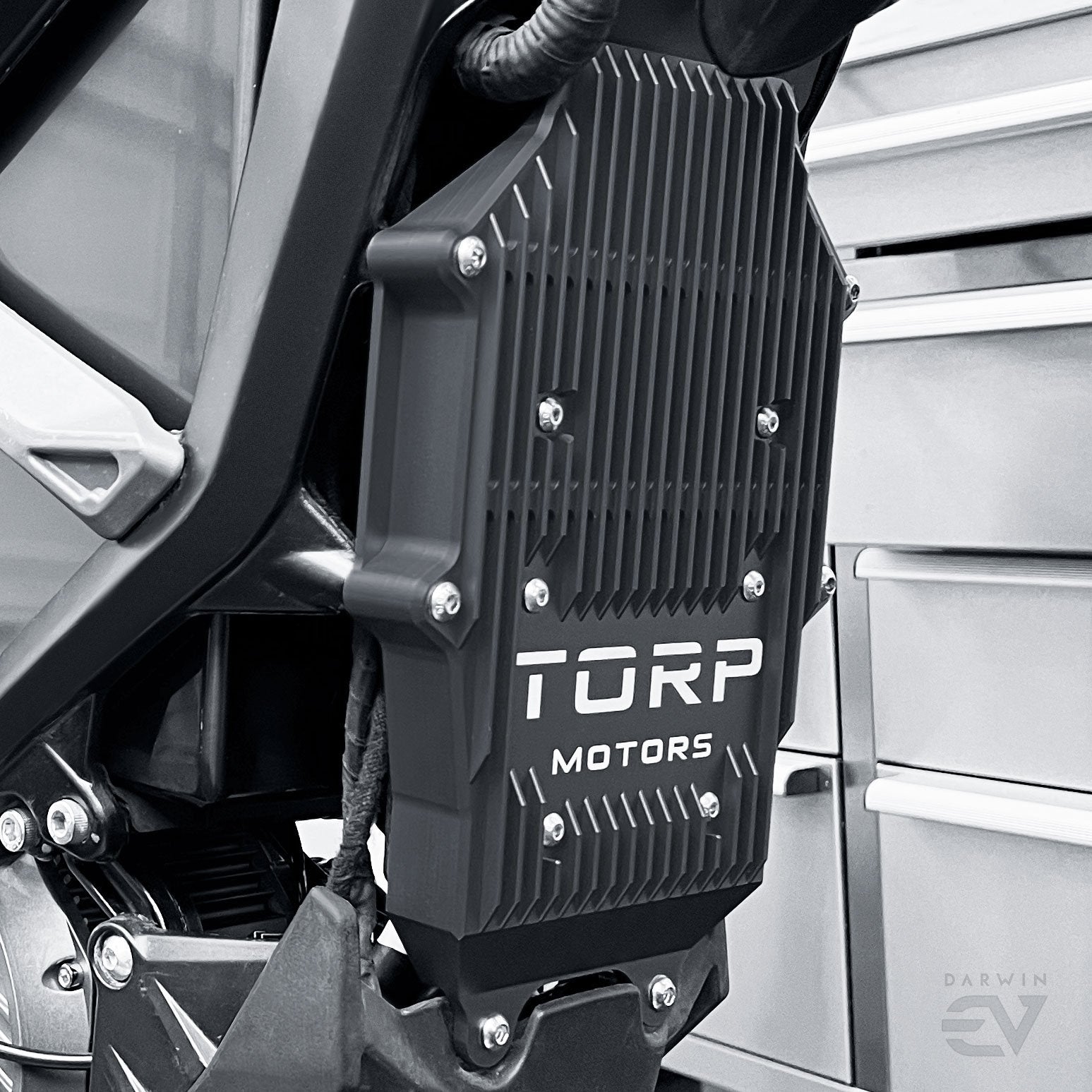 Torp TC1000 Controller Upgrade for Sur-Ron Ultra Bee Electric Motorbike - Black Heatsink Cover