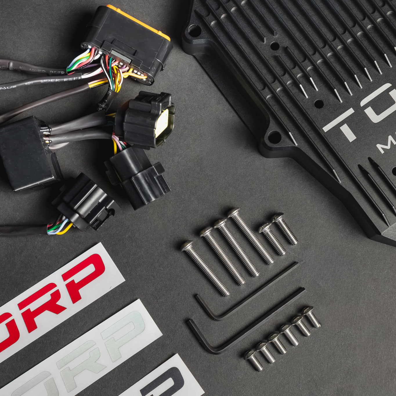 Torp Wiring Harness and Heatsink Cover (black) for SurRon Ultra Bee