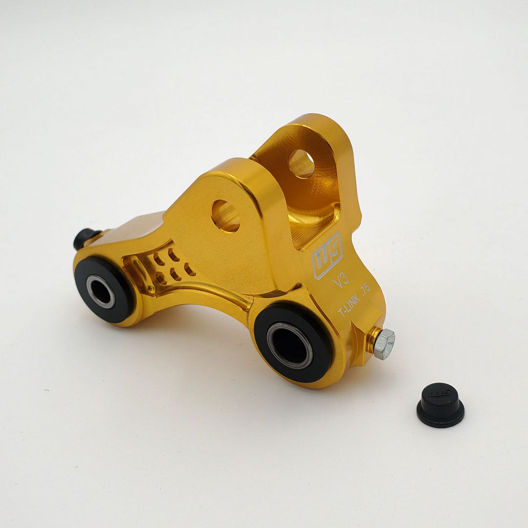Warp 9 V3 Linkage Riser for Talaria Sting MX3 / MX4 - Gold .75"