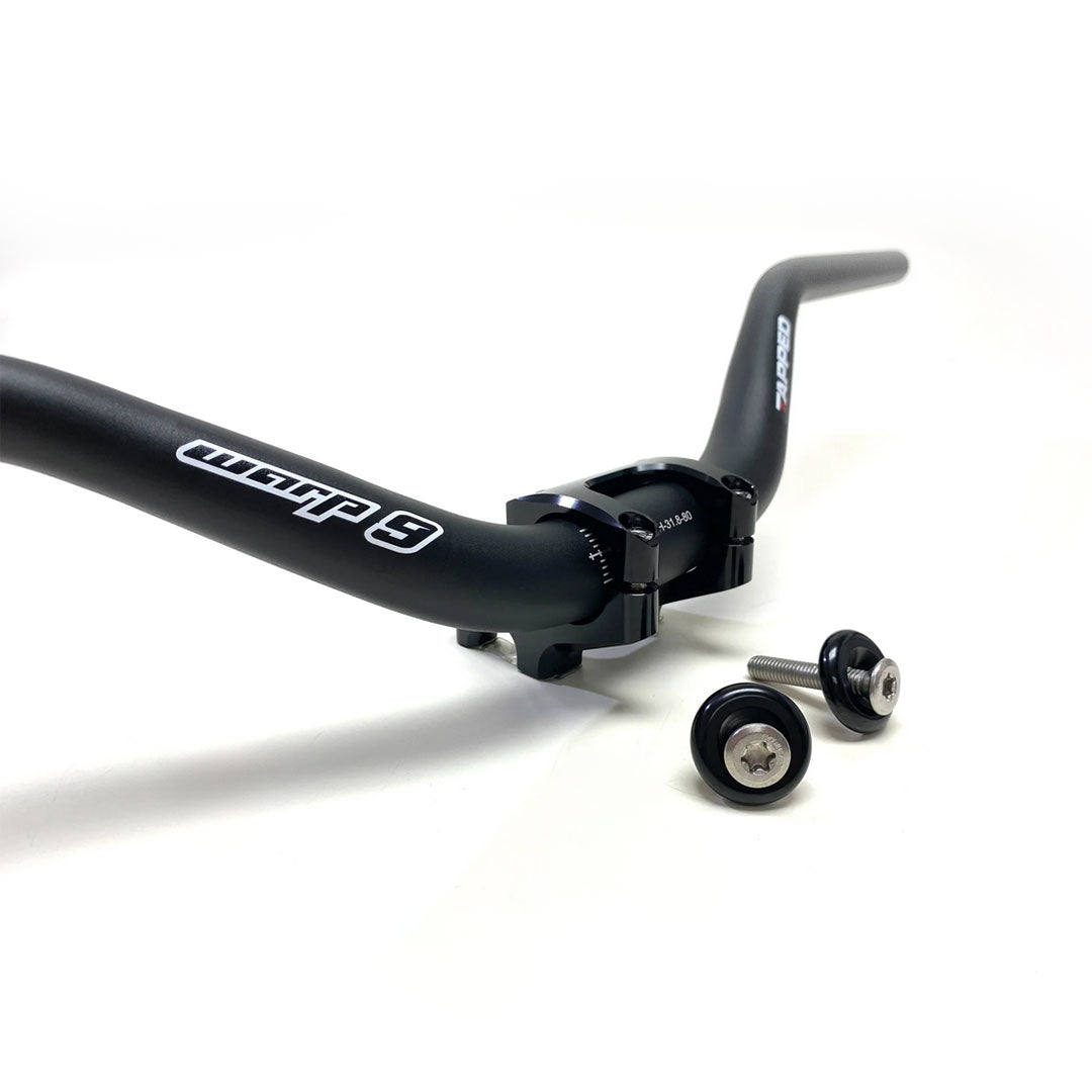 Warp 9 E-Moto Tapped Handlebar - Black