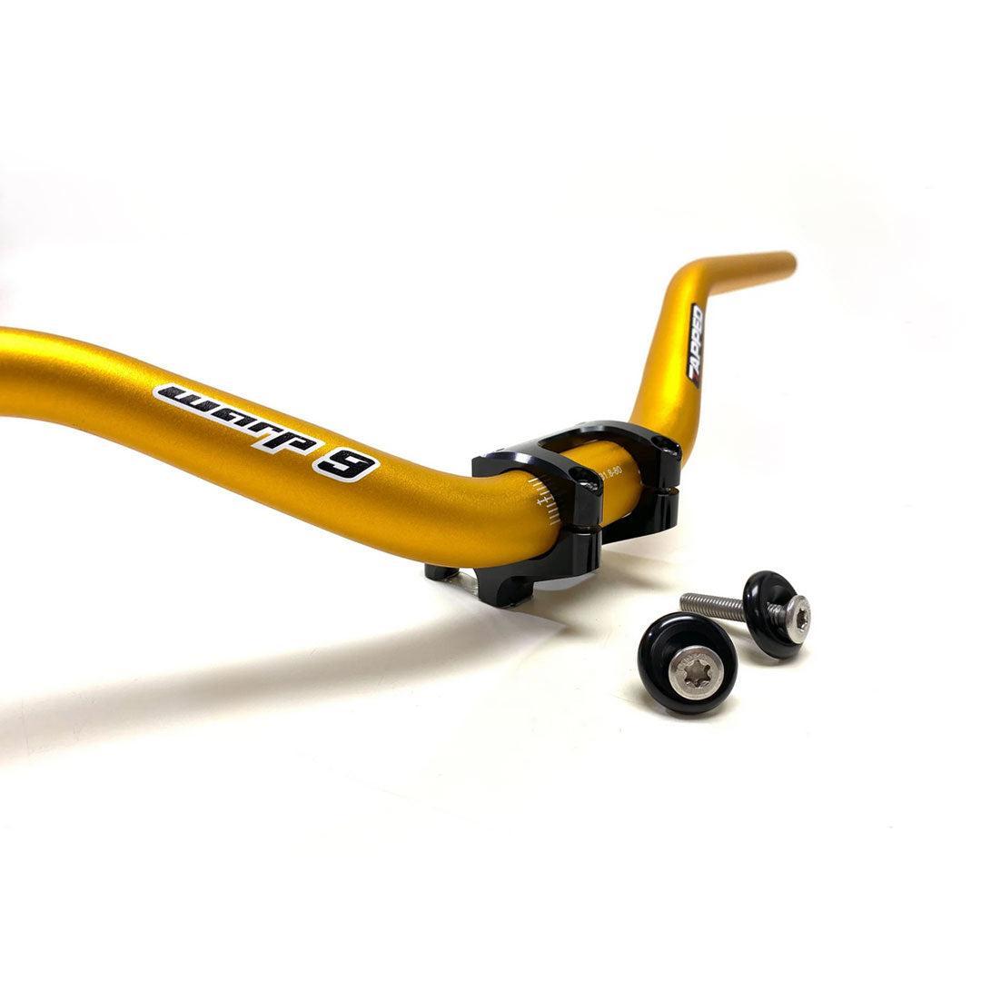 Warp 9 E-Moto Tapped Handlebar - Gold