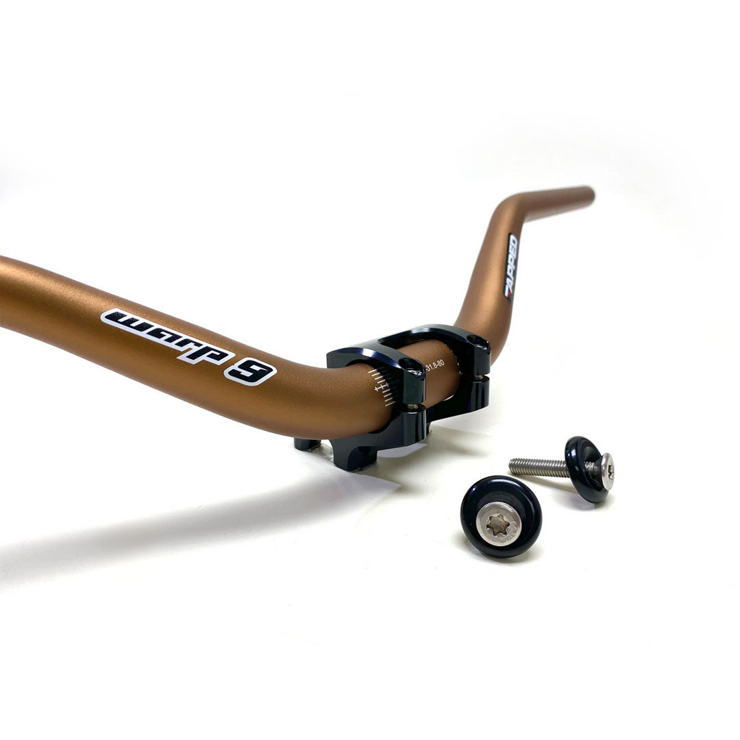 Warp 9 E-Moto Tapped Handlebar - Magnesium