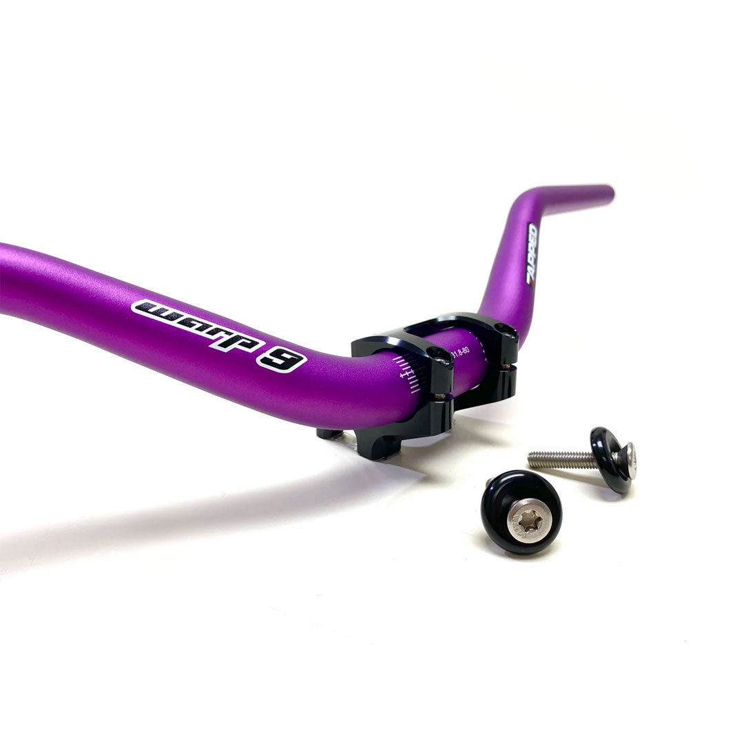 Warp 9 E-Moto Tapped Handlebar - Purple