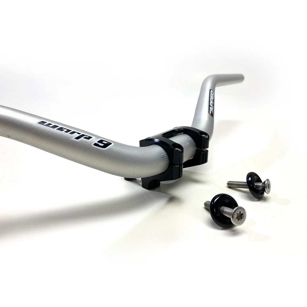 Warp 9 E-Moto Tapped Handlebar - Silver