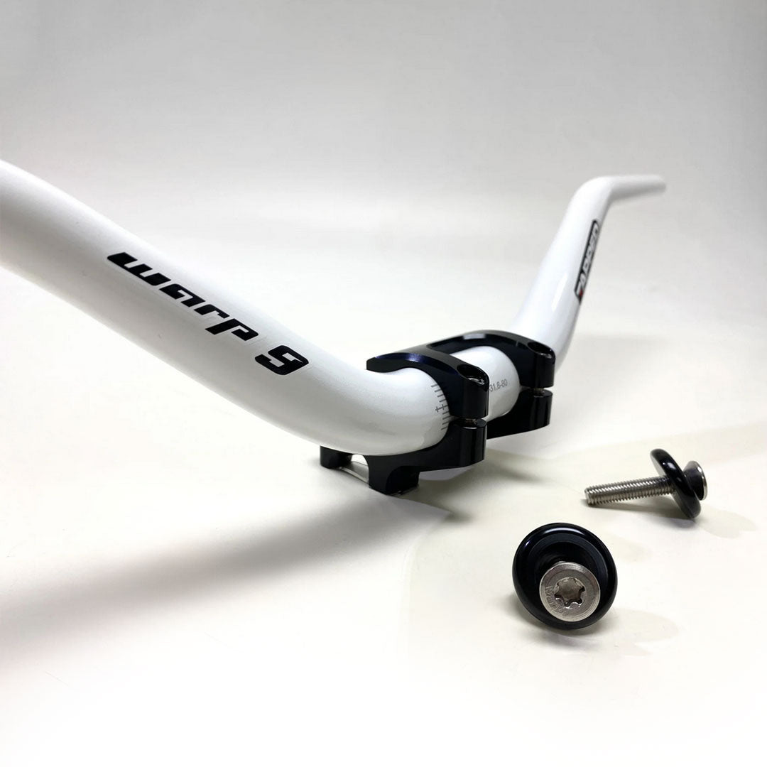 Warp 9 E-Moto Tapped Handlebar - White