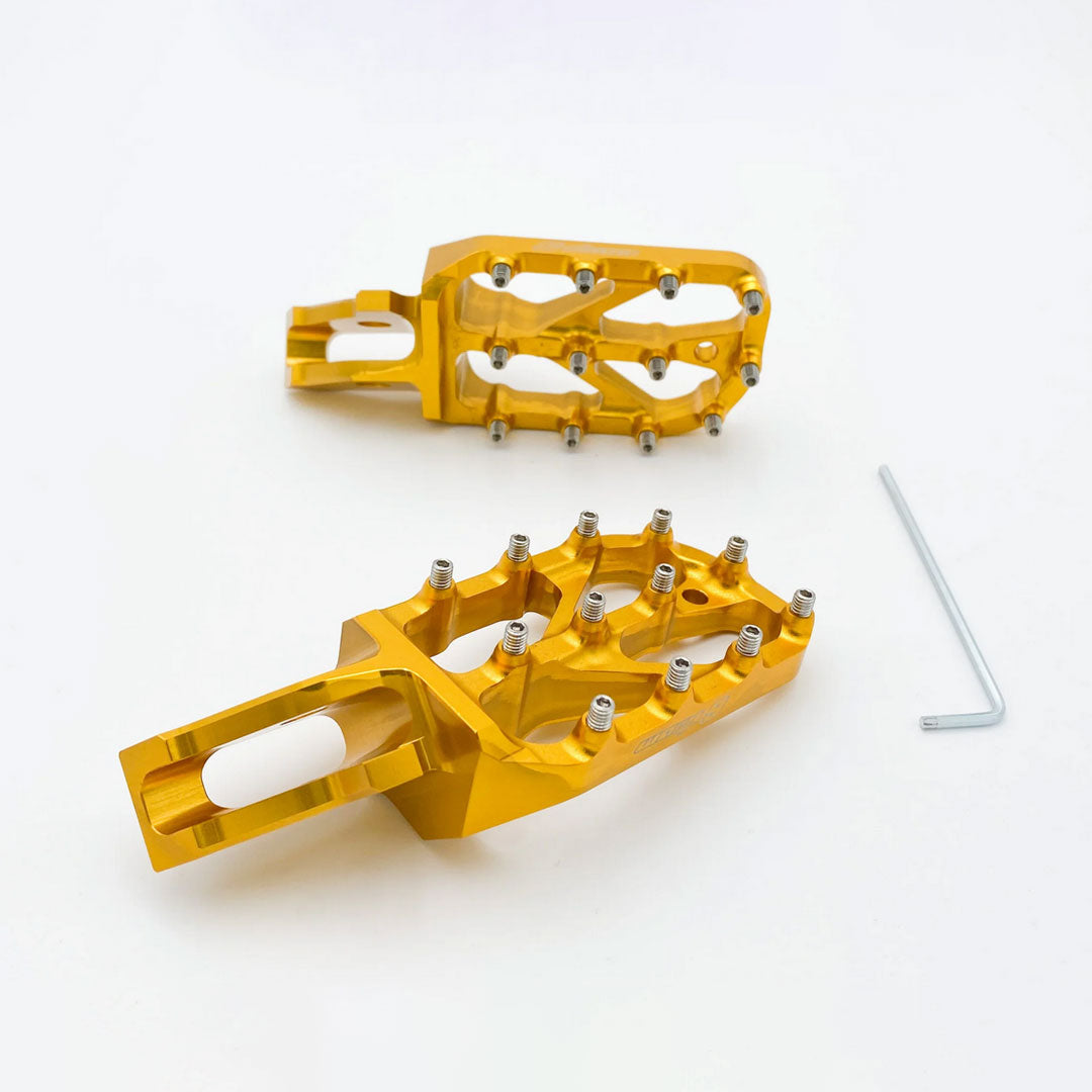 Elite Foot Pegs Sur-Ron Ultra Bee - Warp 9 - Gold
