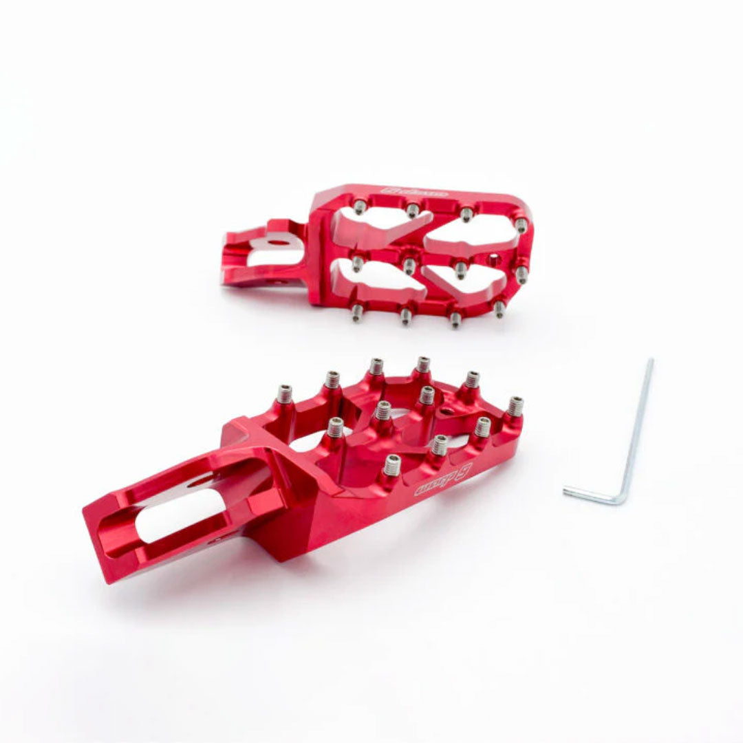 Elite Foot Pegs Sur-Ron Ultra Bee - Warp 9 - Red