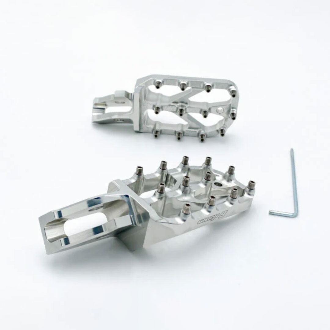 Elite Foot Pegs Sur-Ron Ultra Bee - Warp 9 - Silver