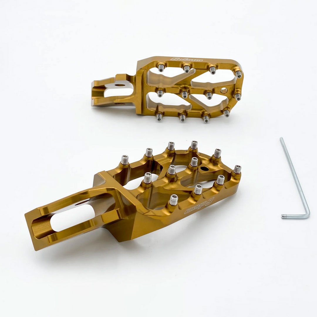 Warp 9 Elite Foot Pegs Talaria Sting MX3 MX4 MX5 - Magnesium