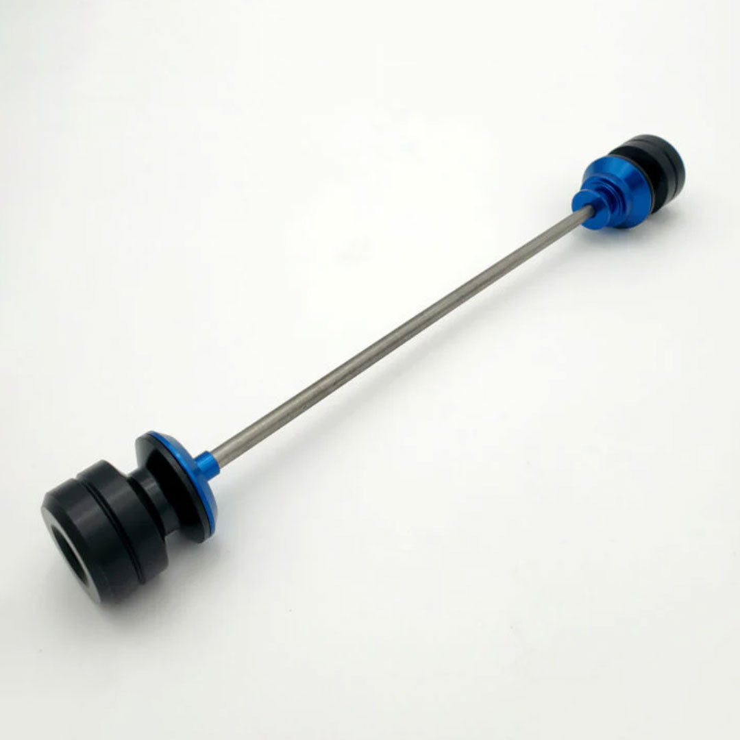 Warp 9 Front Axle Slider for Surron Ultra Bee - blue