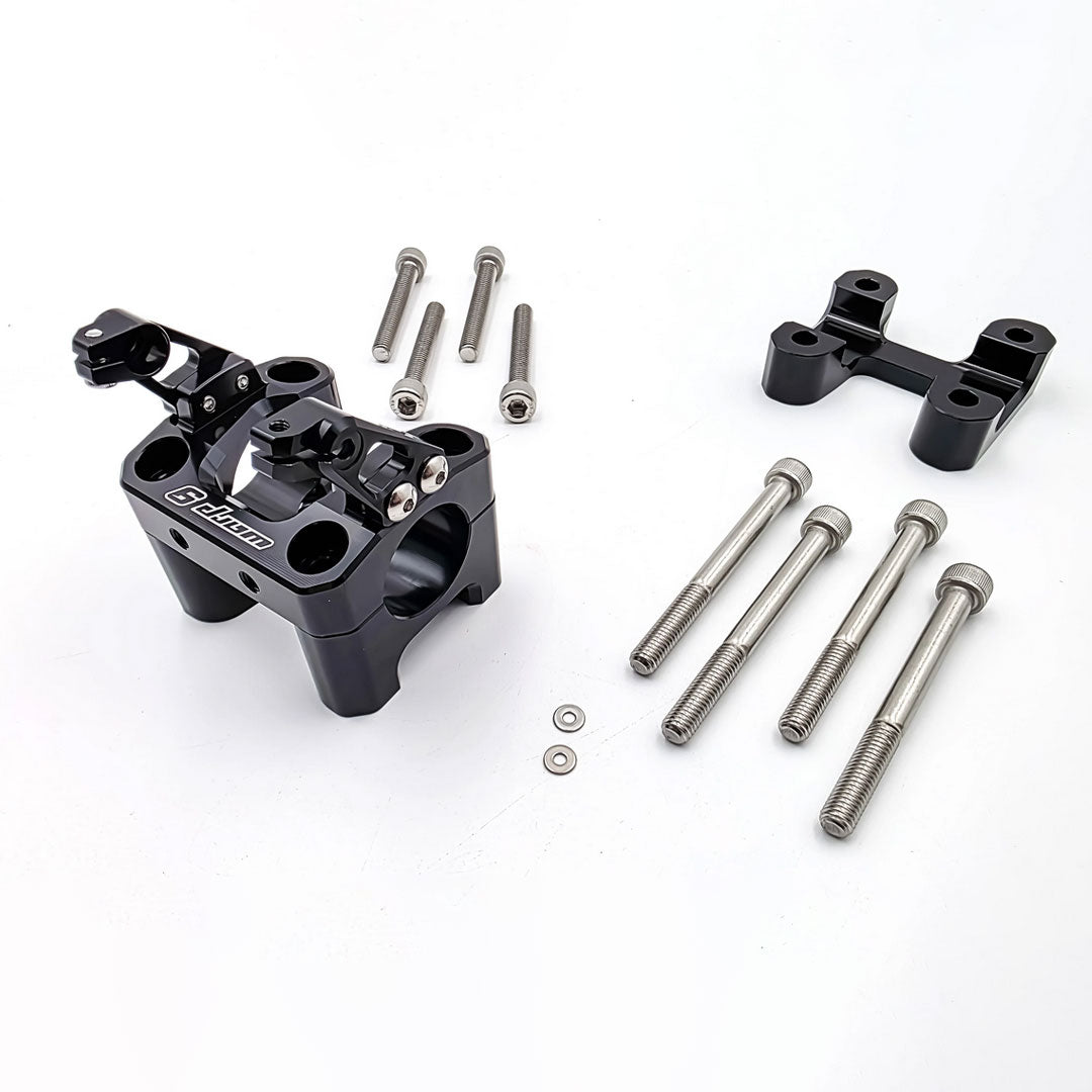 Direct Bar Mount for Altis Sigma and Warp 9 Handlebars - Black