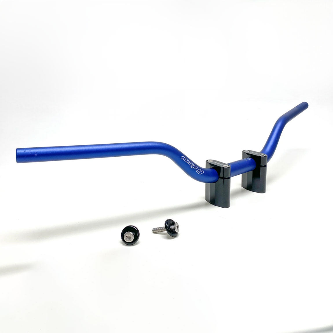 Warp 9 MX / Off-Road Tapped Handlebars - blue