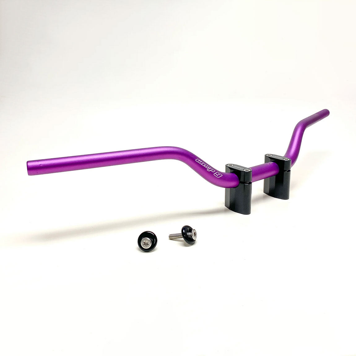 Warp 9 MX / Off-Road Tapped Handlebars - purple