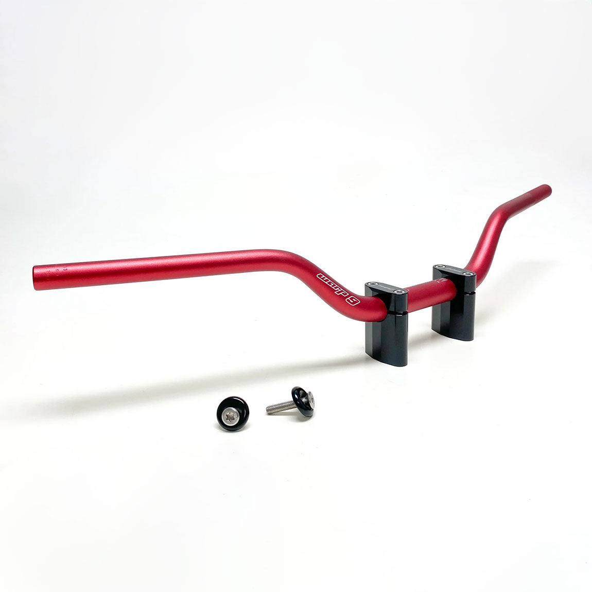 Warp 9 MX / Off-Road Tapped Handlebars - red