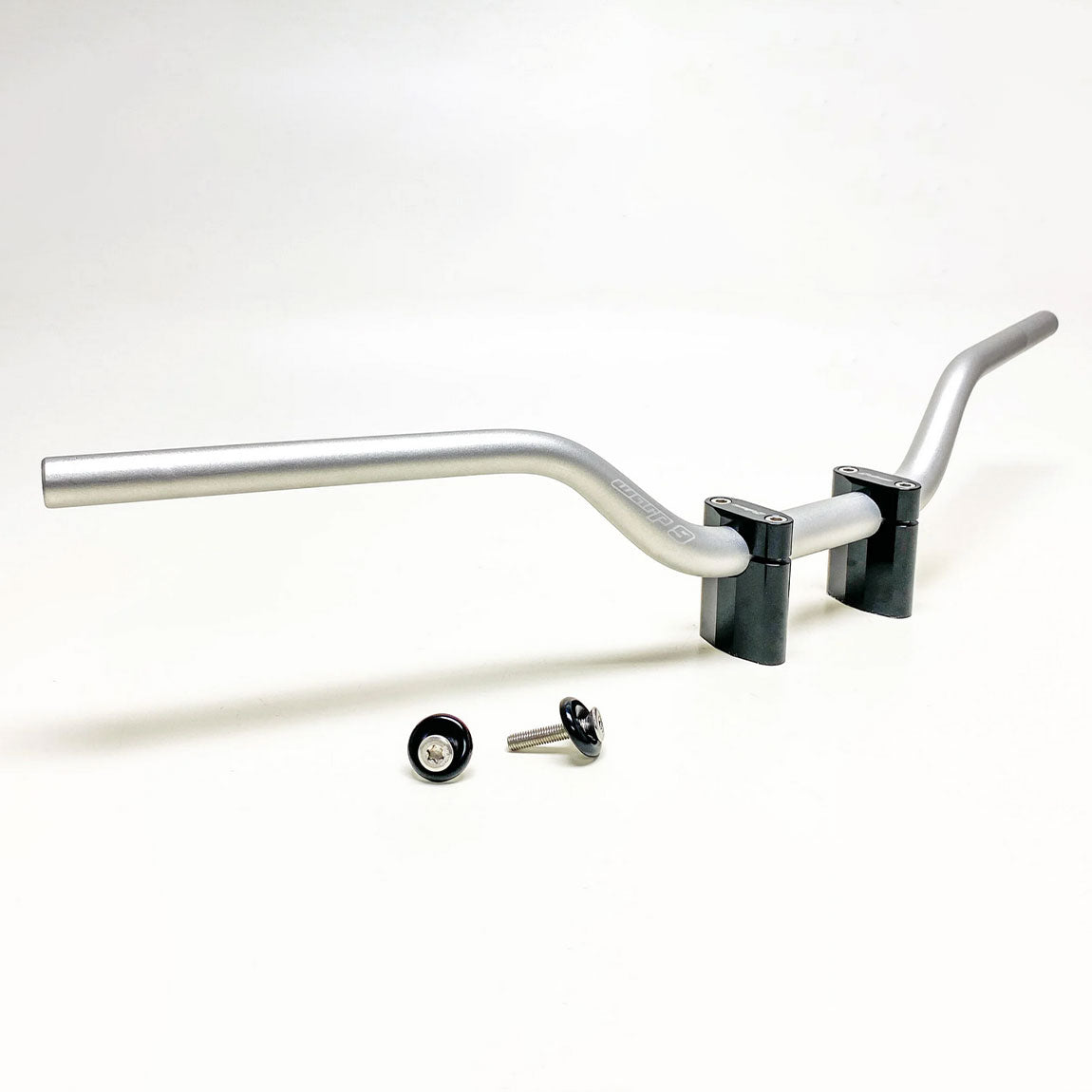 Warp 9 MX / Off-Road Tapped Handlebars - silver