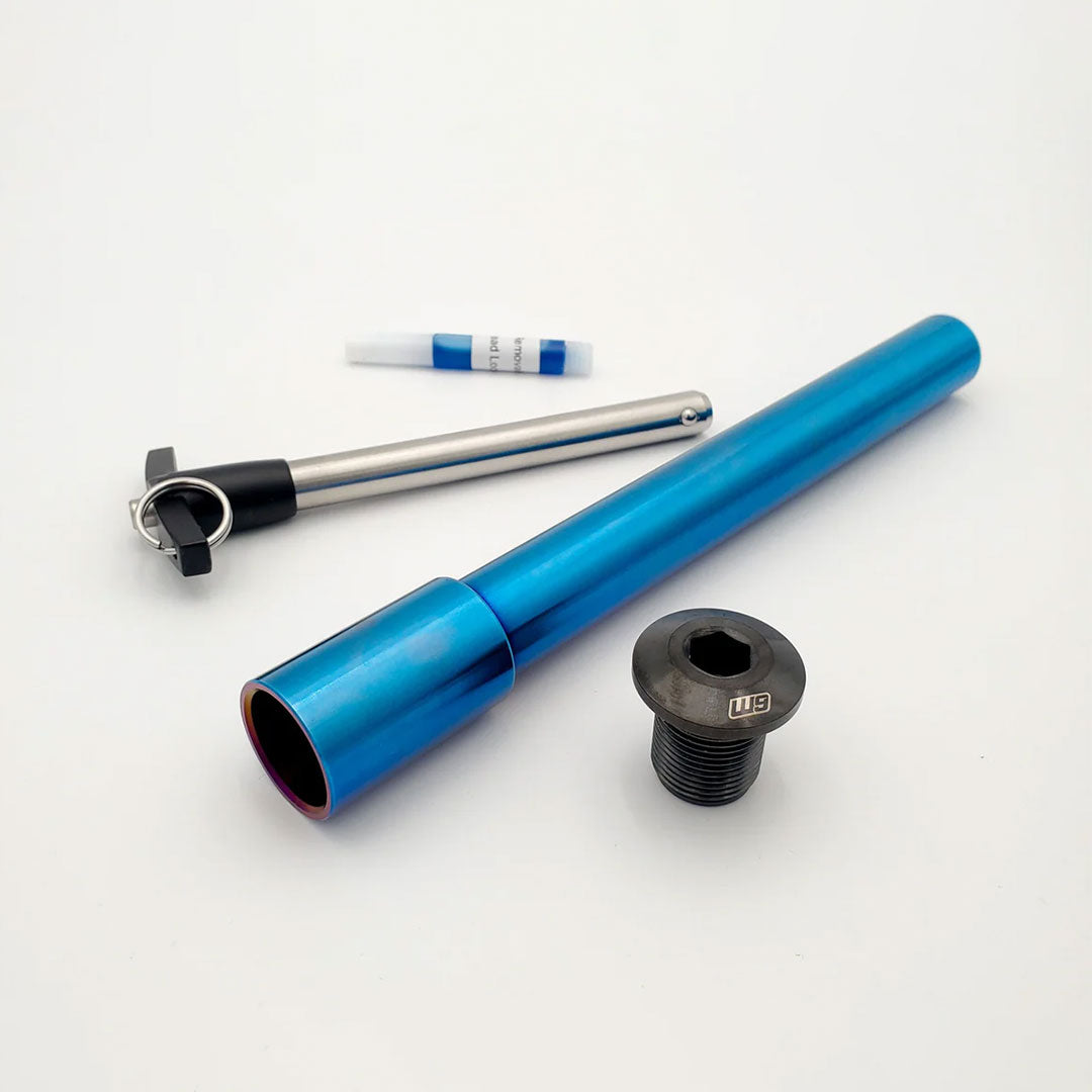 Warp 9 Titanium Front Axle for Stark Varg