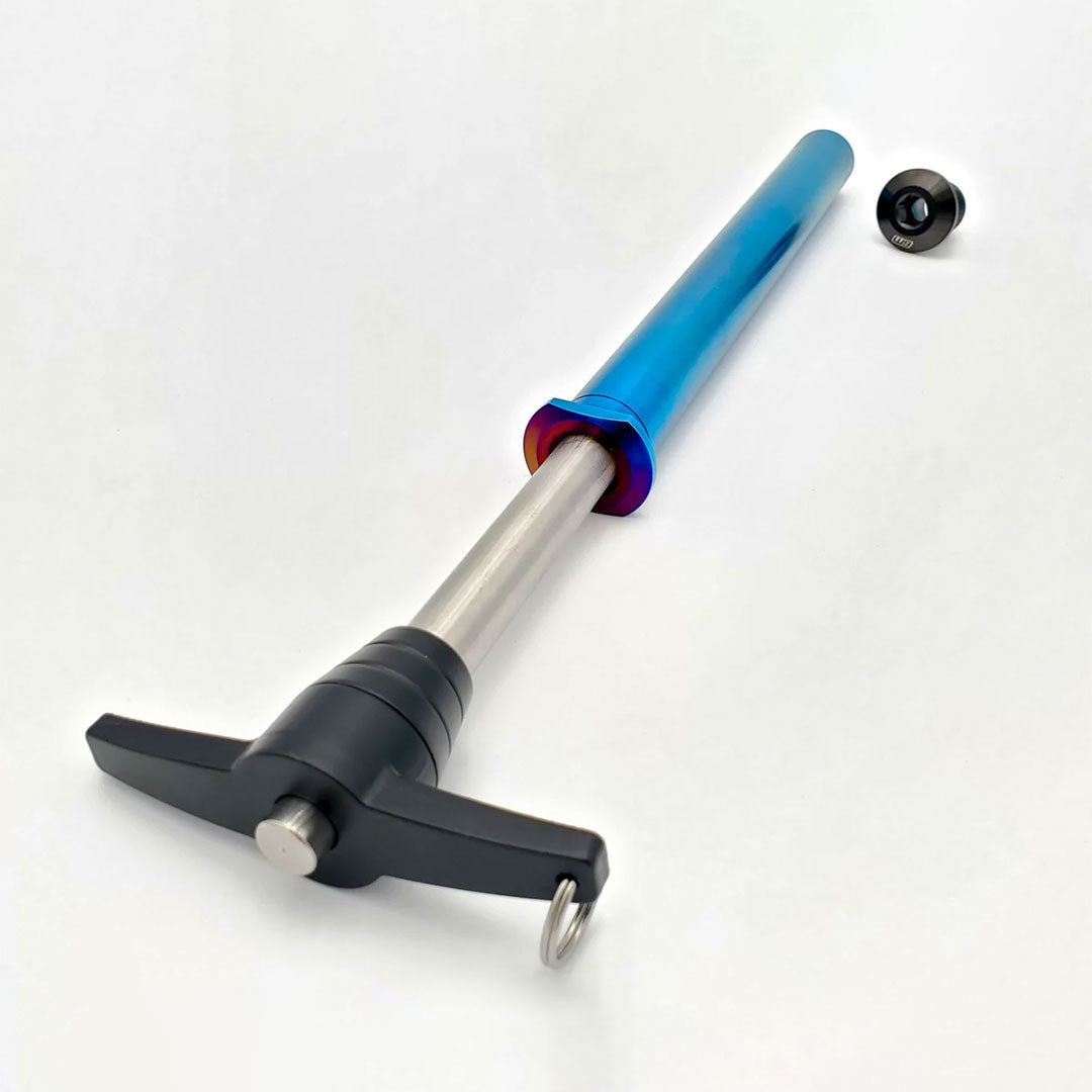 Warp 9 Titanium Rear Axle for Stark Varg