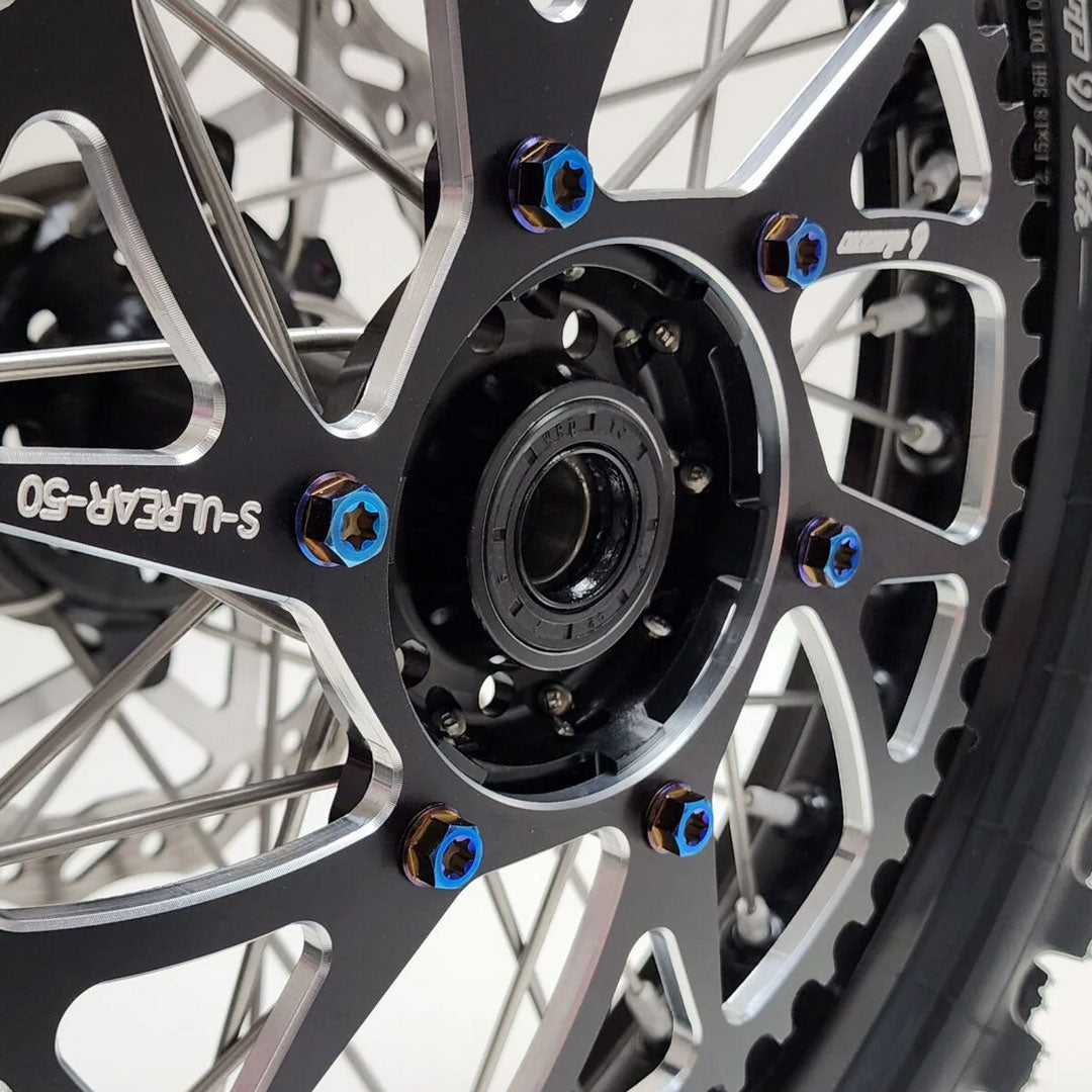 Titanium Sprocket Bolts for SurRon Ultra Bee